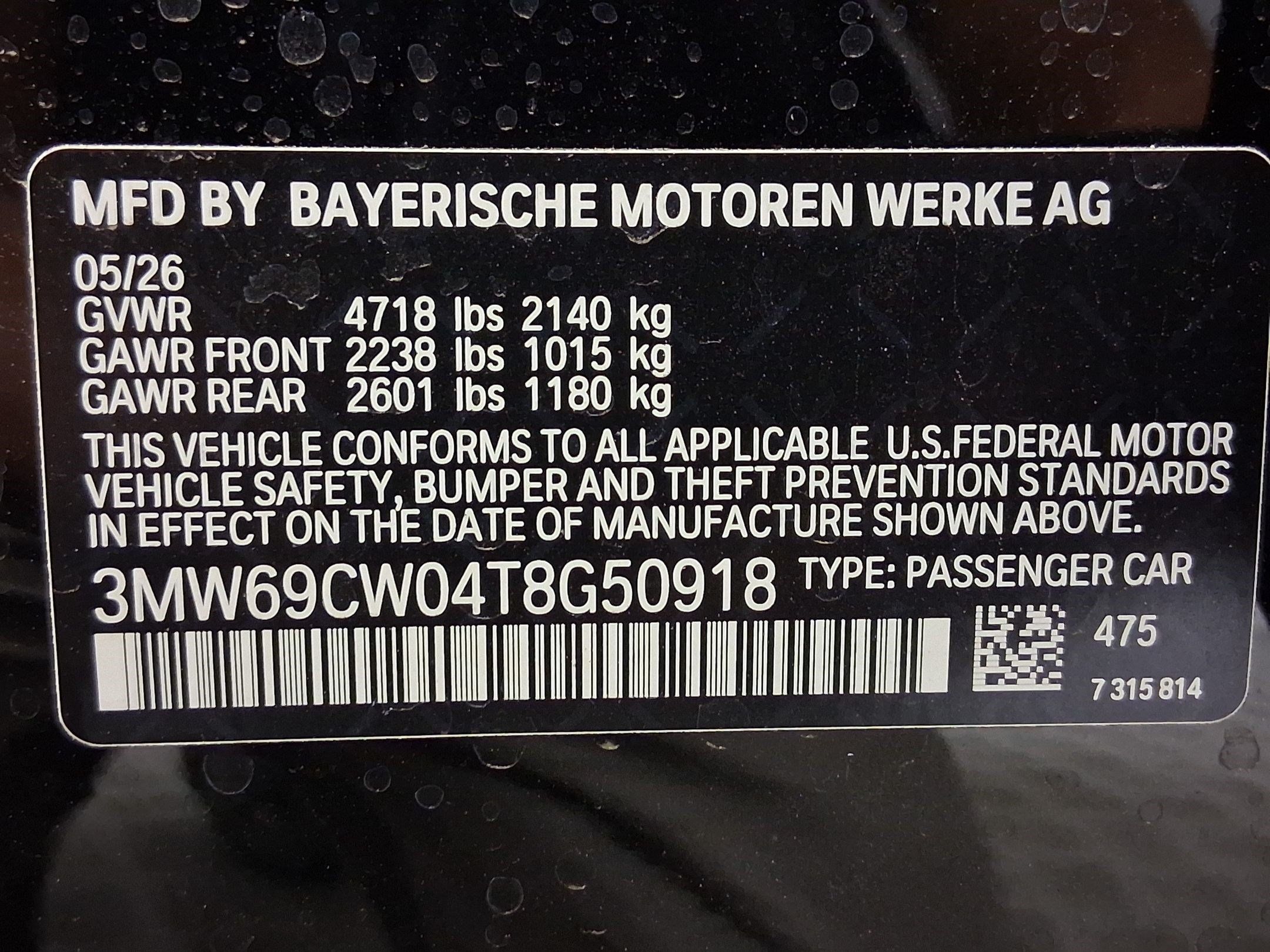 New 2026 BMW 330i Sedan w/ M Sport Package RWD image 18