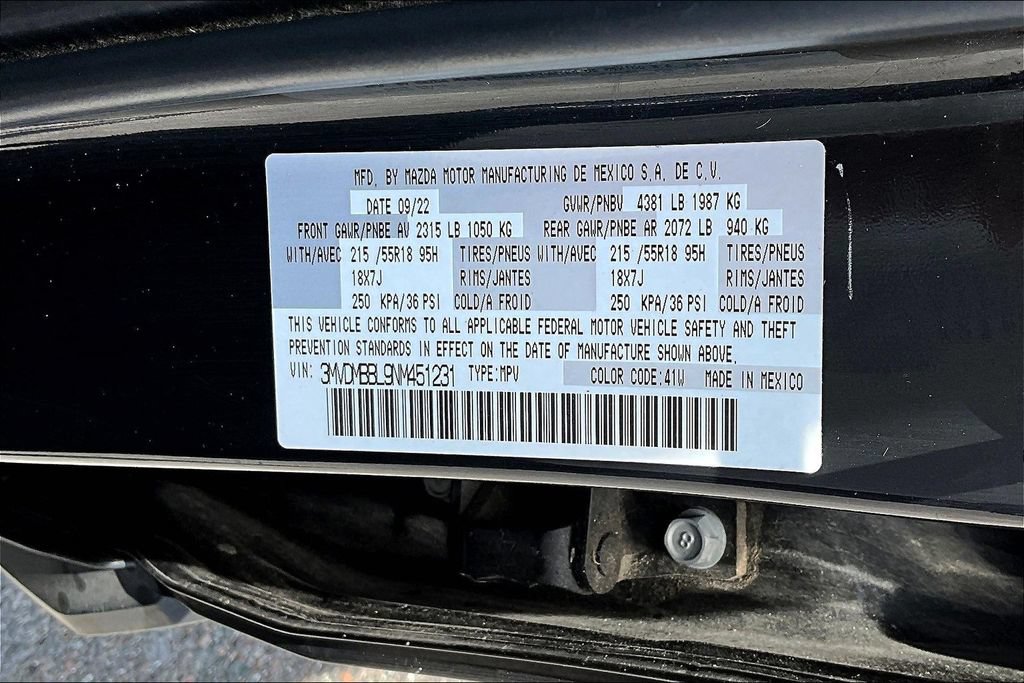 Used 2022 MAZDA CX-30 AWD 2.5 S w/ Select Package image 13