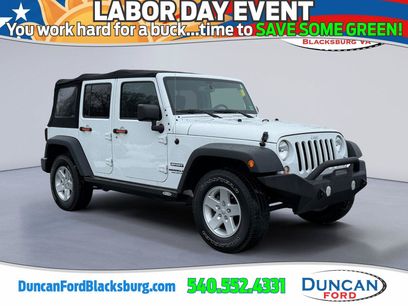 Used 2017 Jeep Wrangler Unlimited Sport w/ Quick Order Package 24S