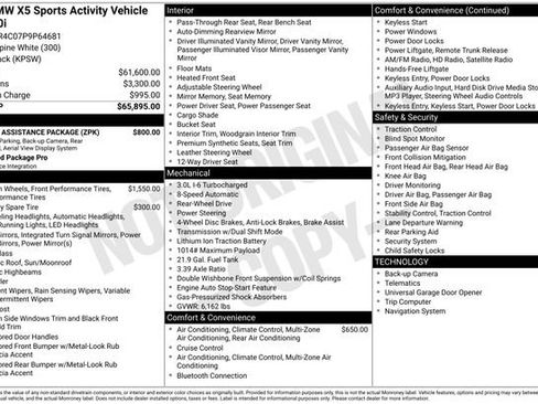 Used 2023 BMW X5 sDrive40i w/ Parking Assistance Package image 10
