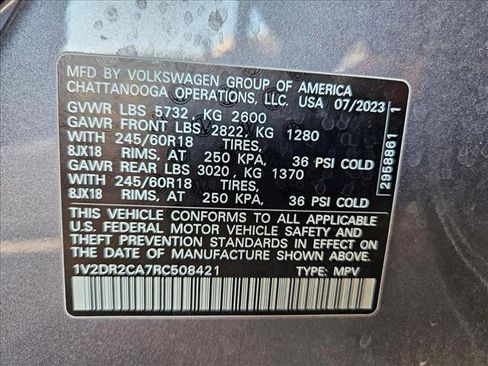 Used 2024 Volkswagen Atlas SE FWD image 20