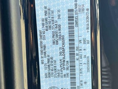 Used 2025 Ford F150 XLT w/ Equipment Group 301A Standard AWD/4WD image 21