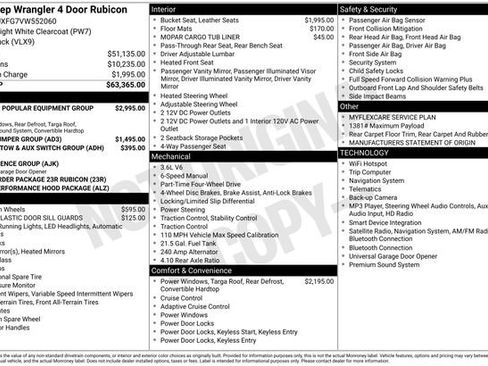 New 2027 Jeep Wrangler Unlimited Rubicon w/ Steel Bumper Group AWD/4WD image 13