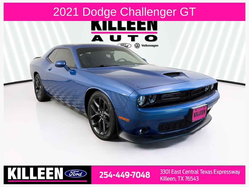 Used 2021 Dodge Challenger GT w/ Blacktop Package RWD image 1