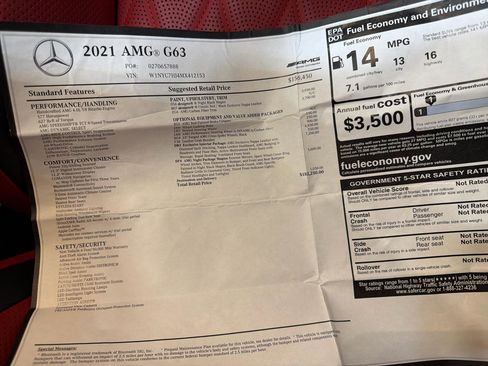 Used 2021 Mercedes-Benz G 63 AMG 4MATIC image 28