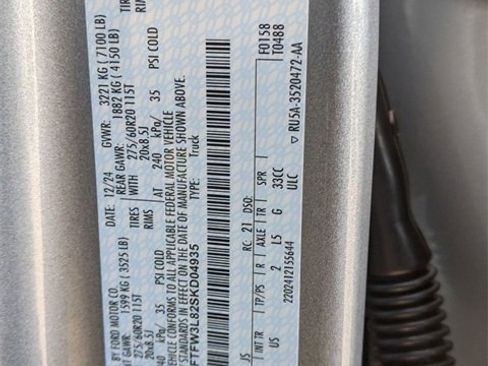 New 2025 Ford F150 XLT w/ Equipment Group 302A MID image 43