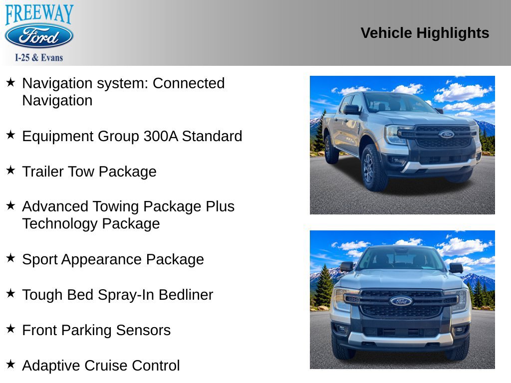 Used 2024 Ford Ranger XLT AWD/4WD image 2