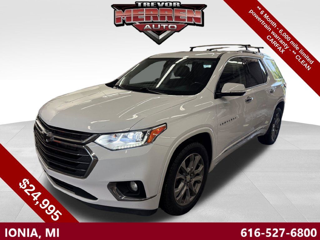 Used 2021 Chevrolet Traverse Premier w/ LPO, Floor Liner Package AWD/4WD 360° Tour