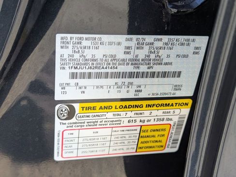 Used 2024 Ford Expedition XLT AWD/4WD image 40