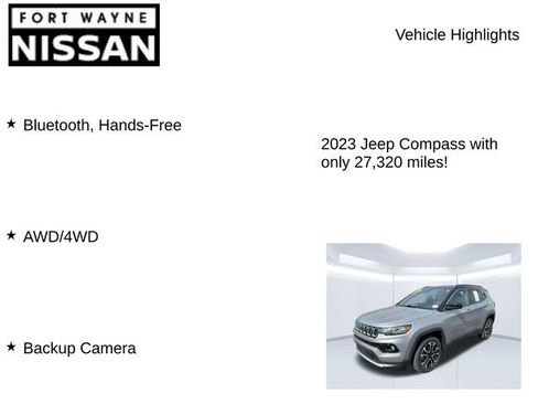 Used 2023 Jeep Compass Limited AWD/4WD image 7
