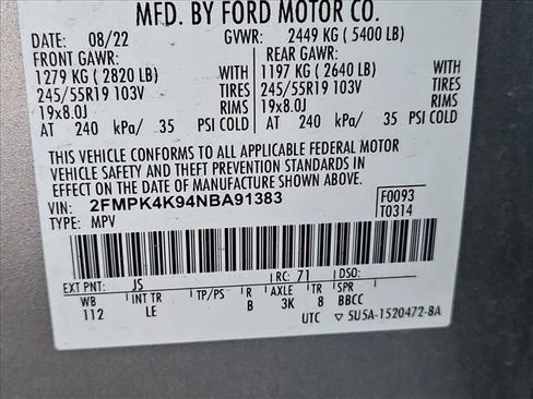Used 2022 Ford Edge Titanium image 23