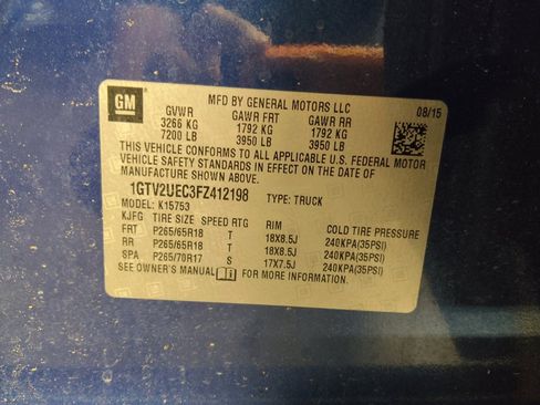 Used 2015 GMC Sierra 1500 SLE w/ SLE Value Package AWD/4WD image 33