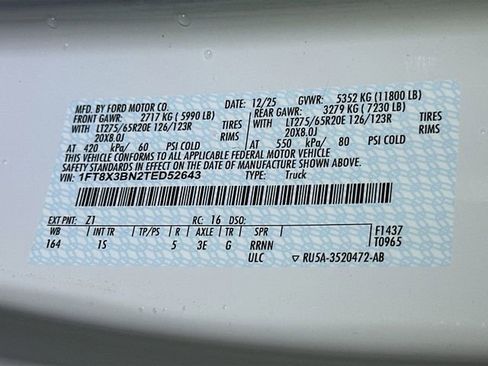 New 2026 Ford F350 XL w/ STX Appearance Package image 17