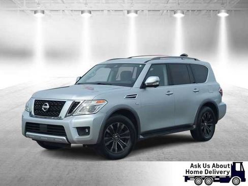 Used 2018 Nissan Armada Platinum w/ Captain Seat Package AWD/4WD image 1