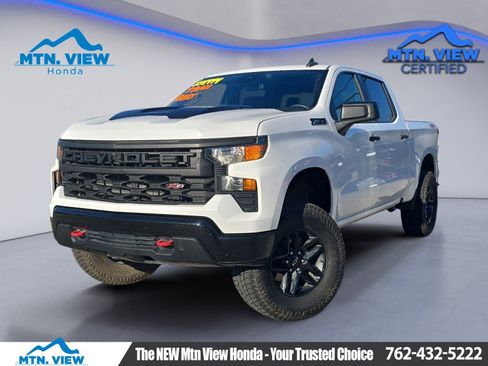 Used 2023 Chevrolet Silverado 1500 Custom Trail Boss w/ LPO, Dark Essentials Package image 1