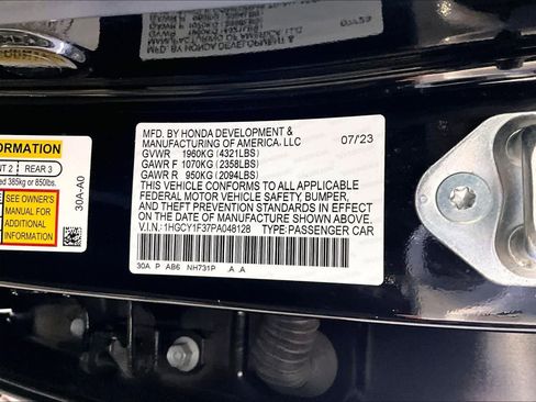 Used 2023 Honda Accord EX image 34