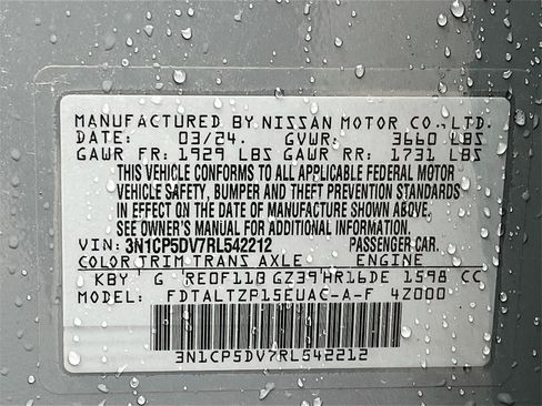 Used 2024 Nissan Kicks SR image 30