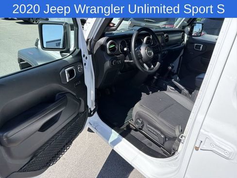 Used 2020 Jeep Wrangler Unlimited Sport S AWD/4WD image 12