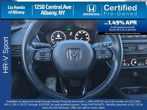Certified 2023 Honda HR-V Sport image 13