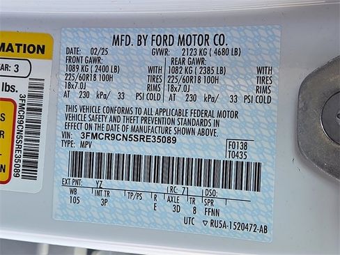 Used 2025 Ford Bronco Sport Outer Banks image 26