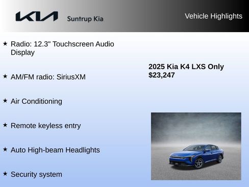 Used 2025 Kia K4 LXS image 7
