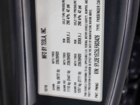 Used 2020 Tesla Model 3 Performance image 27