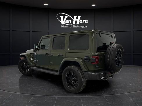 Used 2021 Jeep Wrangler Unlimited Sahara 4xe w/ Cold Weather Group image 3