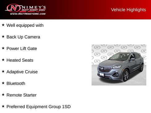 Used 2022 Buick Encore GX Select w/ Sport Touring Package FWD image 6