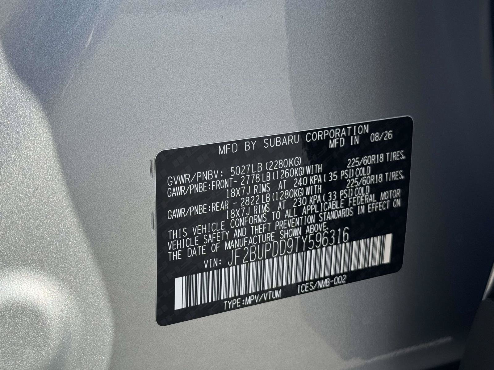 New 2026 Subaru Outback Limited AWD/4WD image 18