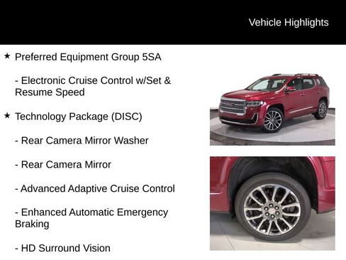 Used 2020 GMC Acadia Denali image 7