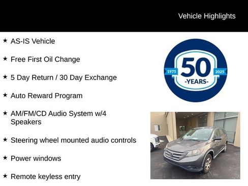 Used 2013 Honda CR-V LX image 5