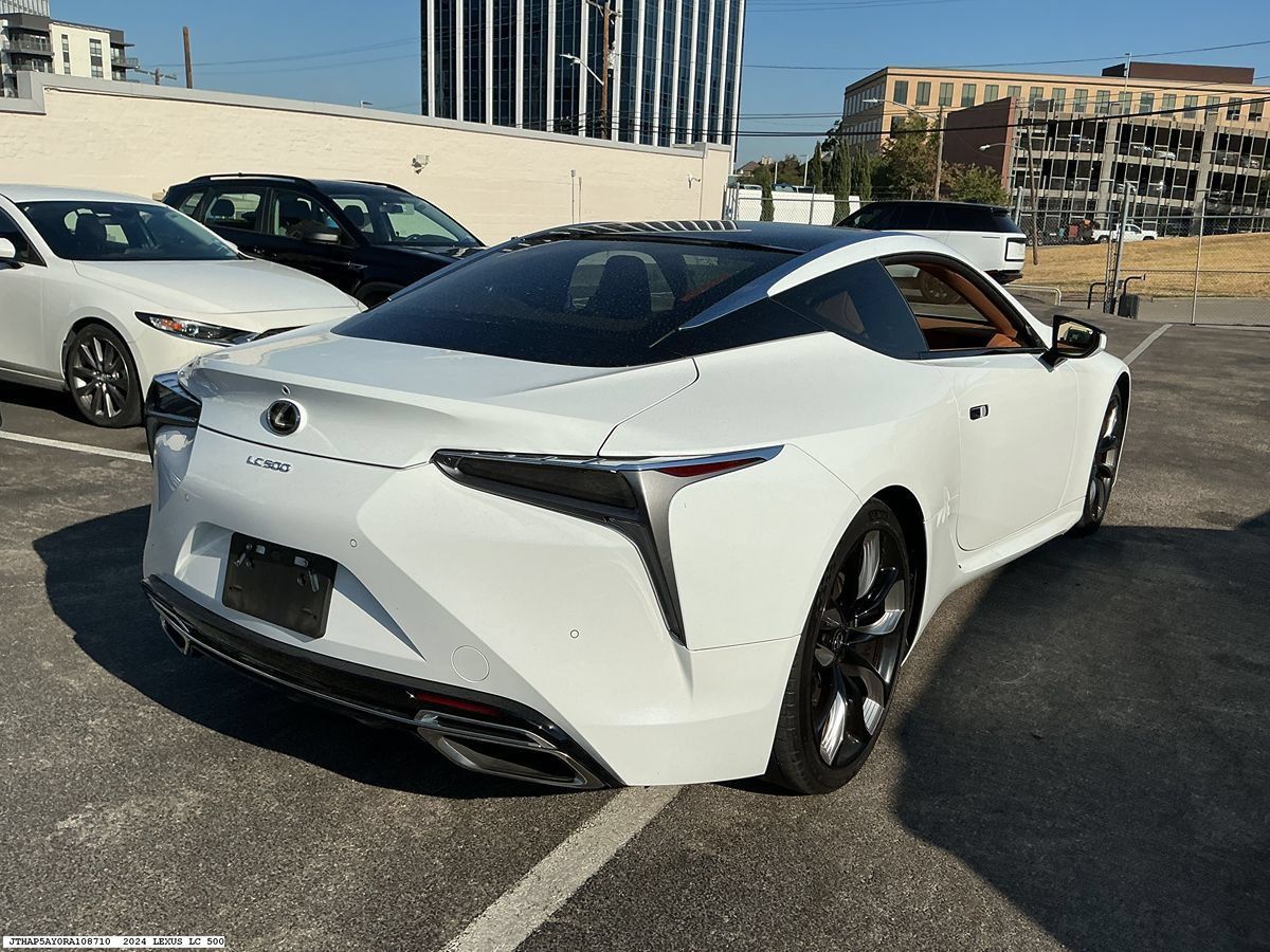 Used 2024 Lexus LC 500 Coupe w/ Sport Package RWD image 6