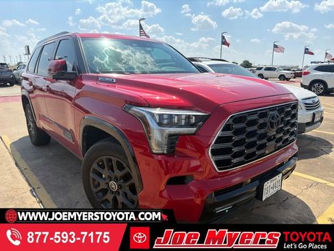 Used 2024 Toyota Sequoia Platinum AWD/4WD image 1