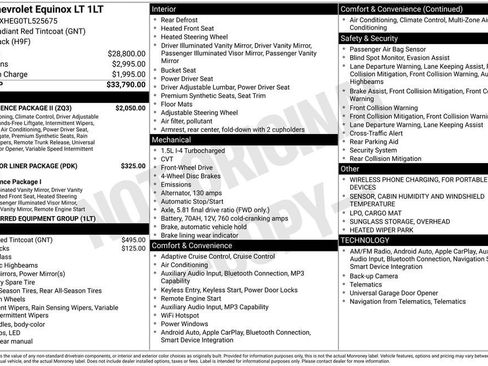 New 2026 Chevrolet Equinox LT w/ Convenience Package II FWD image 11