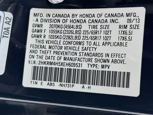 Used 2014 Honda CR-V EX image 12