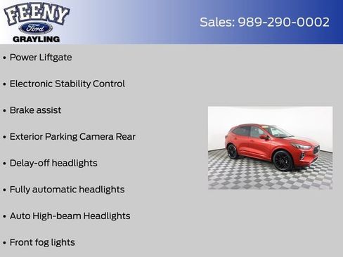 Certified 2023 Ford Escape ST-Line Elite AWD/4WD image 13
