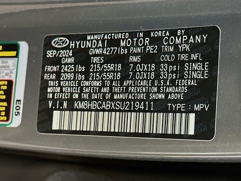 Used 2025 Hyundai Kona SEL AWD/4WD image 12