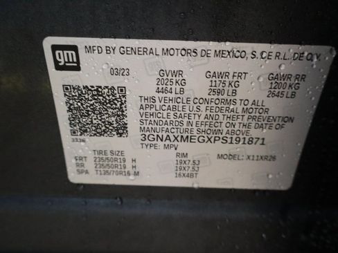 Used 2023 Chevrolet Equinox RS w/ RS Leather Package image 33