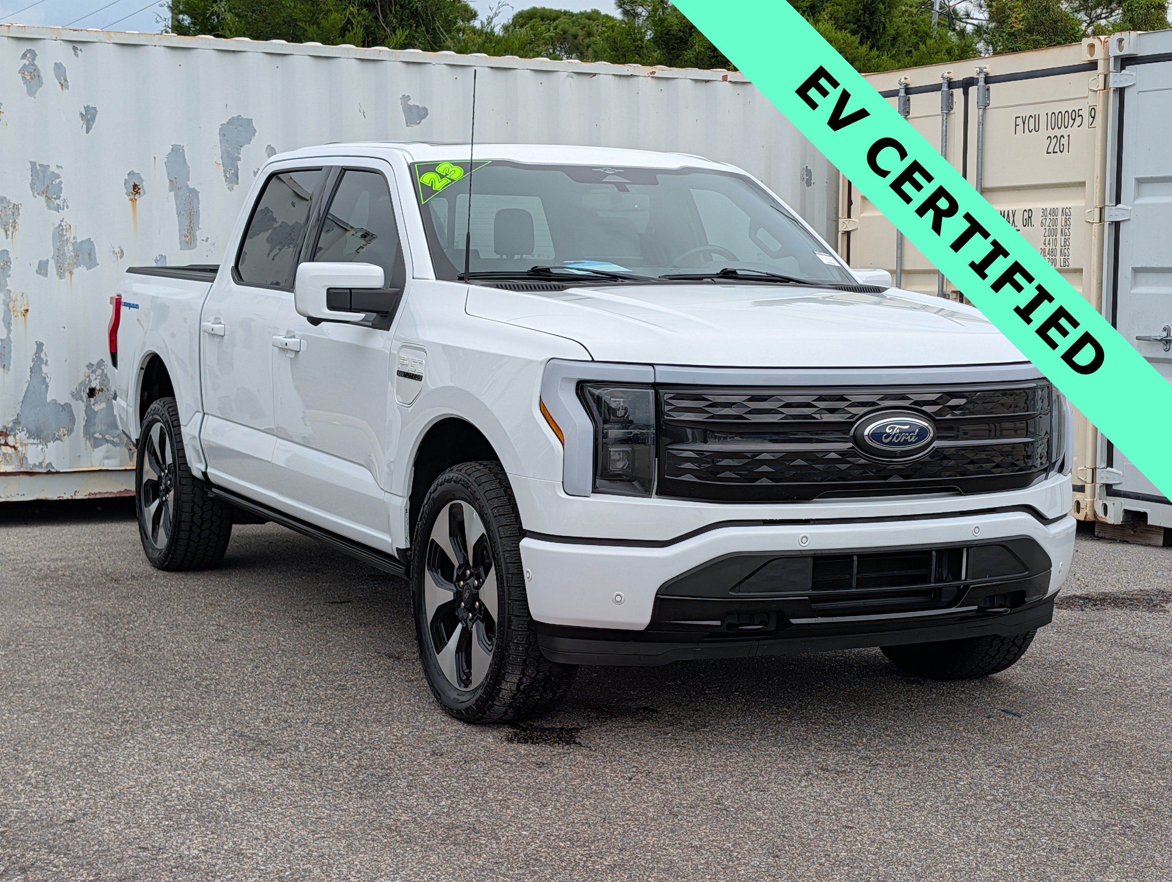 Certified 2023 Ford F150 Lightning Platinum AWD/4WD image 1