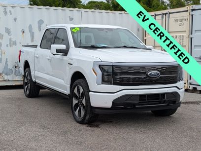 Certified 2023 Ford F150 Lightning Platinum
