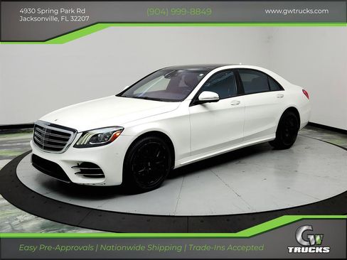 Used 2018 Mercedes-Benz S 450 4MATIC Sedan image 1