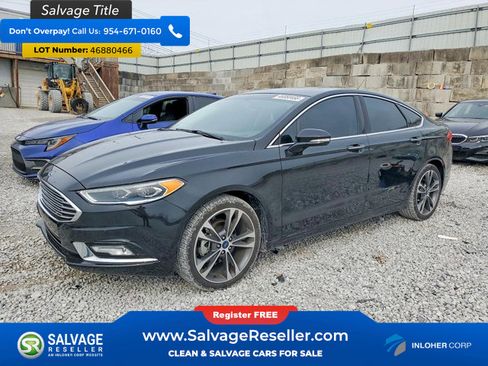 Used 2017 Ford Fusion Titanium FWD image 1