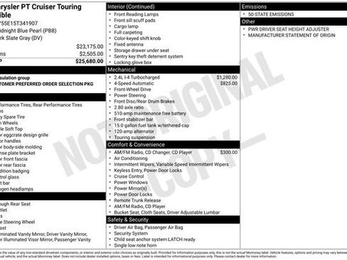 Used 2005 Chrysler PT Cruiser Touring image 29