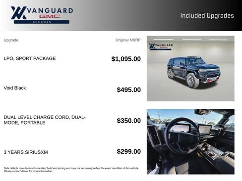 New 2025 GMC Hummer EV 3X w/ LPO, Sport Package image 9