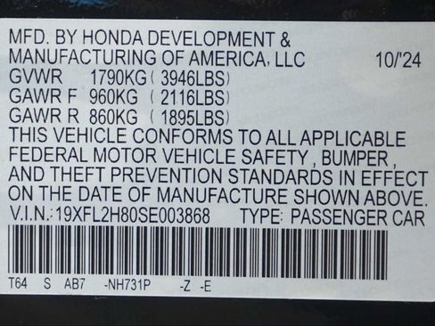 Used 2025 Honda Civic Sport image 30