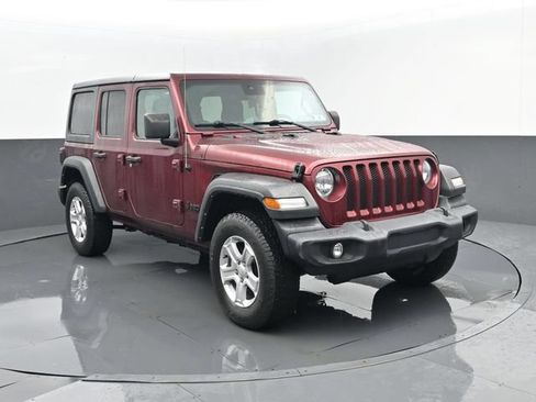 Used 2021 Jeep Wrangler Unlimited Sport AWD/4WD image 3