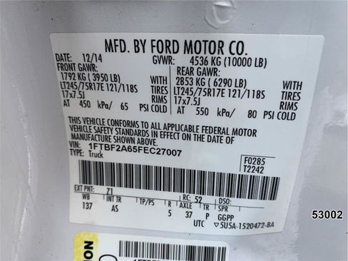 Used 2015 Ford F250 XL w/ XL Value Package RWD image 17