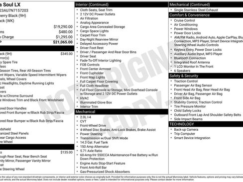 Used 2022 Kia Soul LX image 6