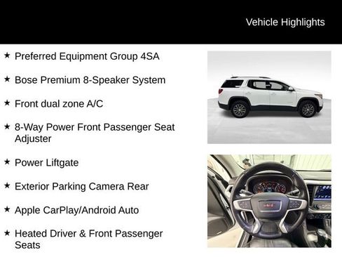 Certified 2019 GMC Acadia SLT image 16