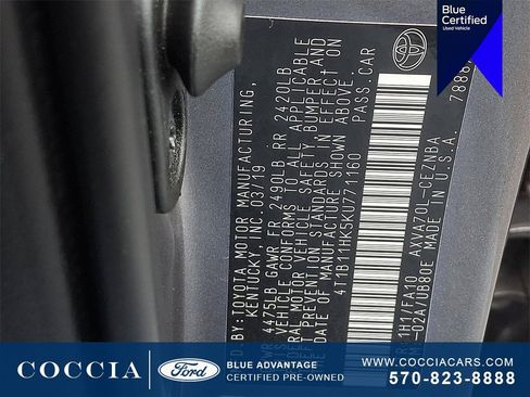 Used 2019 Toyota Camry LE image 26